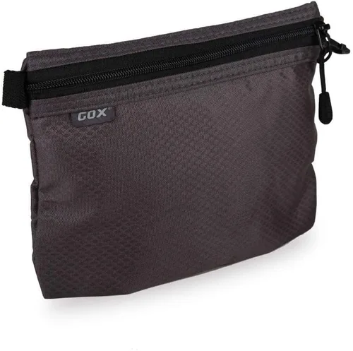 Miniatura 10 de GOX Bolsa de aseo pequeña para hombre, bolsa de cosméticos a granel, kit de dopp, bolsa de transporte con cremallera, organización, bolsa de nailon