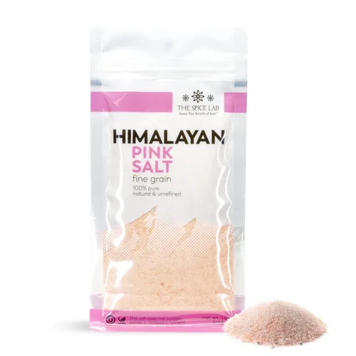 Miniatura 10 de The Spice Lab Sal del Himalaya – Gruesa 1 libra – La sal rosa del Himalaya es rica en nutrientes y minerales para la salud – Cristal puro gourmet