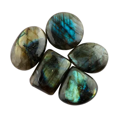 Miniatura 17 de CRYSTALIS Al por mayor 5 piezas de piedra preciosa natural K2 jaspe suelta en bruto, cabujones para hacer joyería, piedras pulidas de chakra