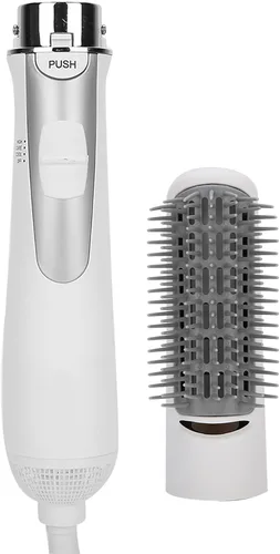 Miniatura 4 de FILFEEL Cepillo secador de pelo, eléctrico con cable, negro, secado rápido, multifuncional, reparación de cabello