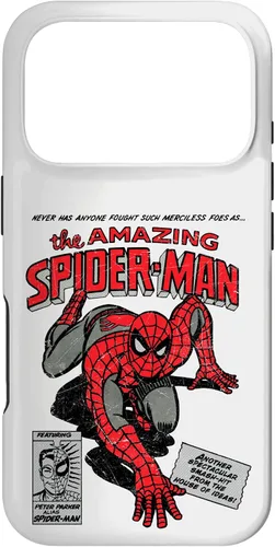Miniatura 29 de Funda Marvel Spider-Man de cómic retro para iPhone 14 Pro Max