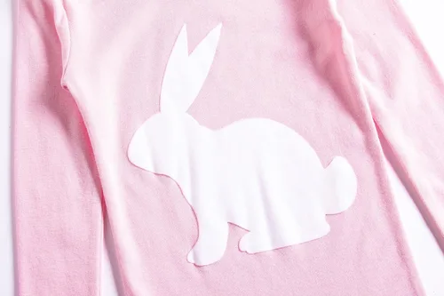 Miniatura 4 de KikizYe Conjunto de pijamas de manga larga para niñas pequeñas, 100% algodón