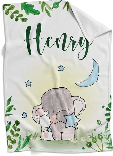Mantas de bebé personalizadas para niños con nombre, mantas de bebé personalizadas, regalos personalizados para niño recién nacido, manta de bebé de