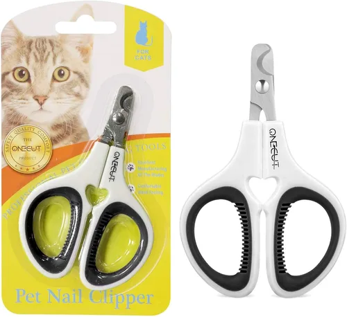 Miniatura 7 de Cortaúñas para mascotas, versión actualizada, cortaúñas para gatos y gatitos, cortaúñas profesional para mascotas, ideal para gatos, cachorros, Rosa