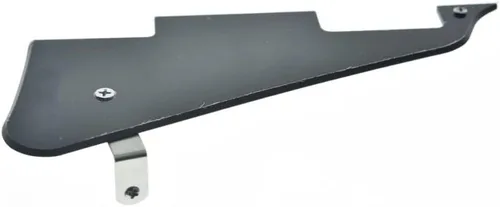 Miniatura 77 de KAISH Golpeador de guitarra Abalone Pearl LP con soporte de acero inoxidable negro y tornillos de montaje de acero para USA Les Paul