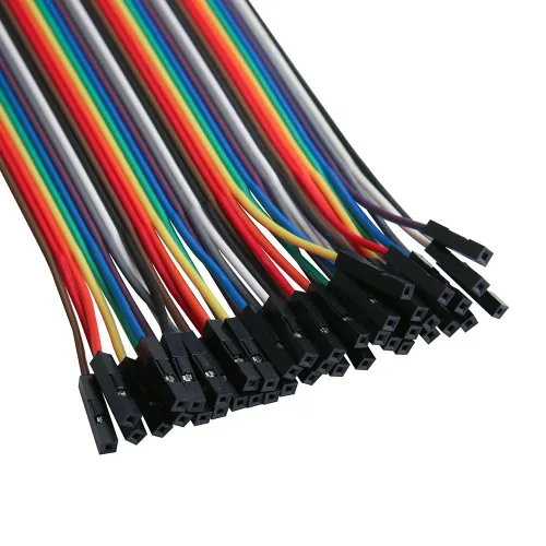 Miniatura 3 de ELEGOO 120 piezas de cables Dupont multicolor de 40 pines macho a hembra, 40 pines macho a macho, 40 pines hembra a hembra, kit de cables de puente