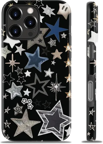 Miniatura 132 de Goodon para iPhone 17 Pro, Funda Estética de Gato Negro y Niña Naranja, Compatible con Magsafe, Funda Protectora Retro Única y Moderna de Silicona
