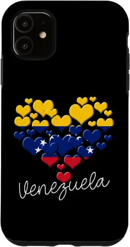 Miniatura 8 de Funda para iPhone 17 con diseño de corazón hispano con bandera venezolana con orgullo de Venezuela