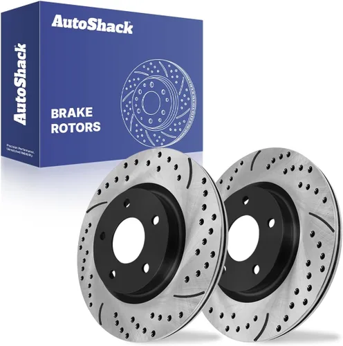 Miniatura 8 de AutoShack 11.65" (296 mm) Rotores de freno ventilados delanteros con recubrimiento de reemplazo para Nissan Altima 2013-2024, juego de 2 piezas