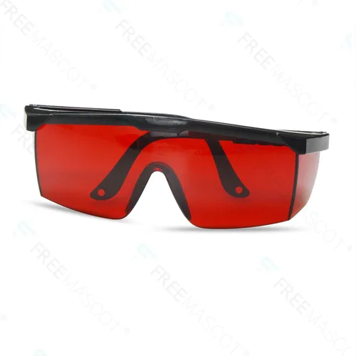Miniatura 4 de FreeMascot OD 4+ 190nm-550nm Gafas de seguridad láser de longitud de onda para luz láser típica de 405nm, 445nm, 450nm, 520nm, 532nm