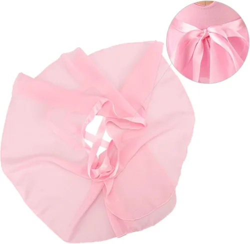 Miniatura 4 de Barwa Doll Me de 18 pulgadas, trajes a juego de 4 piezas de bailarina de ballet, disfraz de baile para niñas y muñecas de 18 pulgadas (47.2 in)