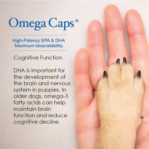 Miniatura 3 de Omega-Caps - Puntas de corte HP para gatos y perros más pequeños, formuladas por veterinarios para una piel y pelaje radiantes saludables, reduce