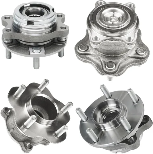 Miniatura 60 de Detroit Axle - Kit de nudillos de dirección delantera izquierda para Ford Edge Lincoln MKX 07-10, cojinete de rueda del lado del conductor, nudillo