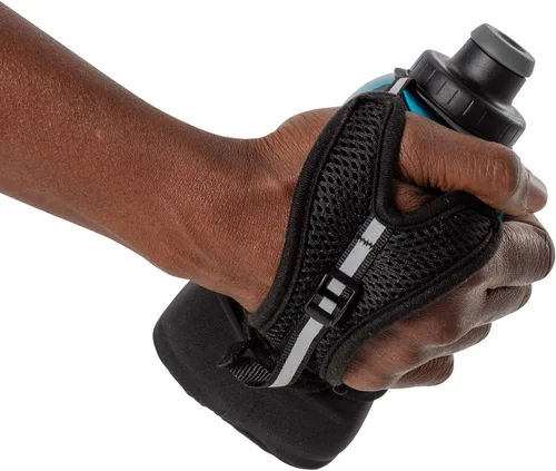 Miniatura 3 de Nathan Running Handheld Water Bottle Adjustable No-Grip Quick Squeeze Lite Hand Strap. Reflective Hydration