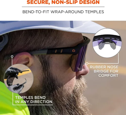 Miniatura 5 de Ergodyne Skullerz AEGIR - Lentes de sol de seguridad antiarañazos
