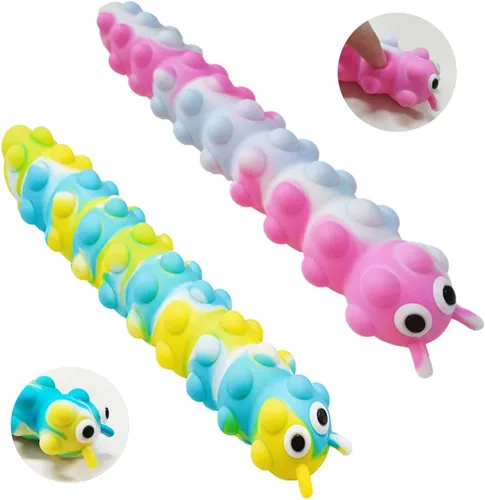 Miniatura 12 de Juguete Fidget Pop de Succión, Juguetes para Relajarse y Aliviar la Presión, Juguetes Sensoriales Popper Anti-Presión de Compresión 3D para Niños