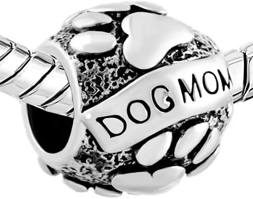 Miniatura 2 de CharmSStory Paws - Abalorio chapado en plata para pulseras