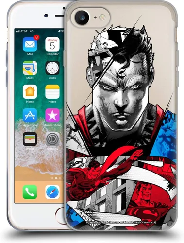 Miniatura 27 de Head Case Designs Officially Licensed Superman DC Comics Collage 80th Anniversary Gel Case [Military Grade Protection] Compatible with Apple iPhone