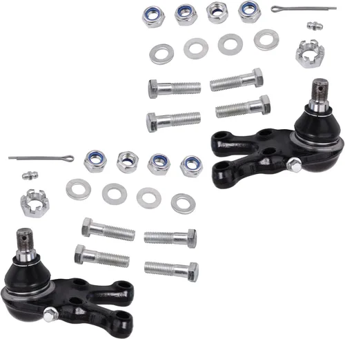 Miniatura 130 de Detroit Axle - 2 rótulas delanteras inferiores para Jeep Grand Cherokee Dodge Durango 2011-2020 2012 2013 2014 2015 2016 2017 2018 2019 Reemplazo