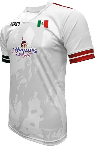 Miniatura 2 de Jersey México Yaquis de Obregon 100% poliéster blancogris_fabricado en México