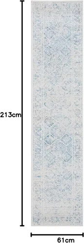 Miniatura 181 de Safavieh - Alfombra decorativa de la colección Tulum, modelo TUL264F, estilo marroquí, bohemio y desgastado, no suelta pelusa, para sala, vestíbulo