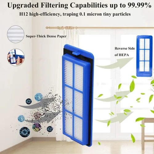 Miniatura 4 de Piezas de repuesto para Eufy 11S Max, kit de accesorios para aspiradora robótica híbrida 15C Max, 30C Max, G30, G30 Edge, G30 Hybrid, incluye 4