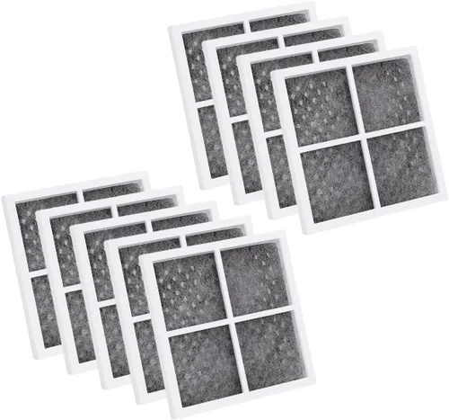 Miniatura 11 de Nispira Filtro de aire de repuesto compatible con refrigerador LG LT120F Kenmore Elite 469918 ADQ73214402, ADQ73214404-2 paquetes
