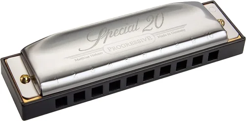 Hohner 560BX Special 20 Armónica, llave de E