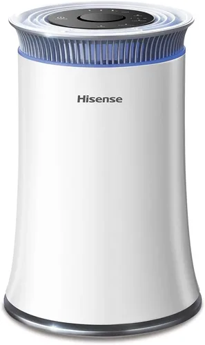 Hisense Purificador de aire con tecnología HEPA verdadera, purificador de aire para alergias en el hogar, mascotas, fumadores de caspa en el