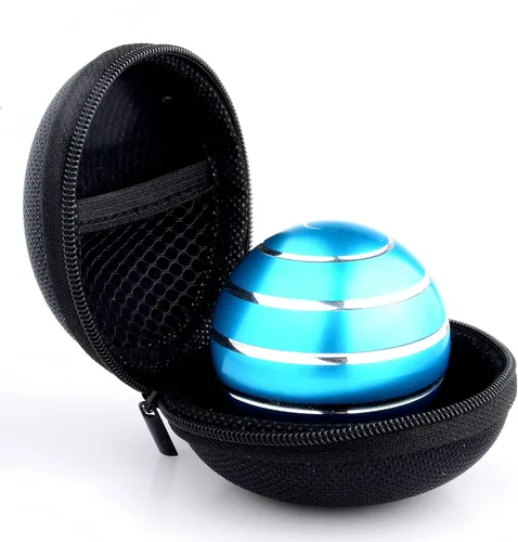 Miniatura 7 de Juguetes de Escritorio Cinéticos, Bola Giratoria de Ilusión Óptica de Cuerpo Completo, Trompo Grande de Giro Más Prolongado, Ideal para Fiestas