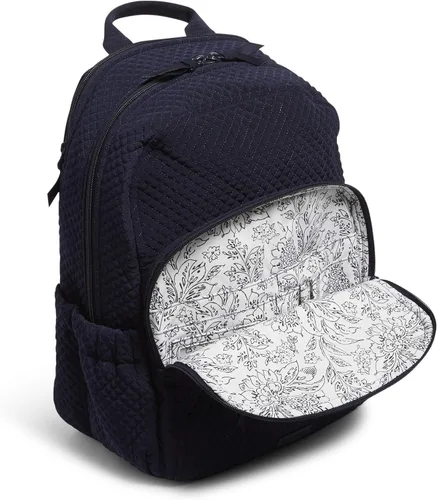 Miniatura 4 de Vera Bradley - Mochila de microfibra para mujer, azul, talla única