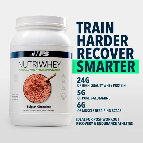 Miniatura 2 de NF Sports NutriWhey - Proteína de suero en polvo que mejora la recuperación después del entrenamiento y la reparación muscular - Sabor vainilla - 23
