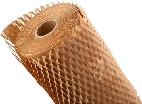 Miniatura 7 de Ready Roll Papel de embalaje de 12 pulgadas x 131 pies de panal de abeja, embalaje perforado, 1 rollo de envoltura de panal de abeja, embalaje