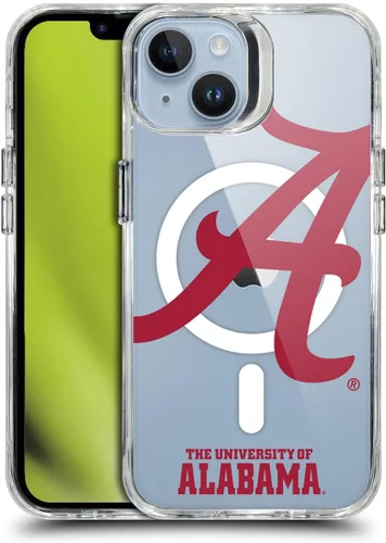 Miniatura 348 de Head Case Designs Funda de gel suave con licencia oficial de la Universidad de Alabama UA Collage compatible con Apple iPhone 13 Pro Max