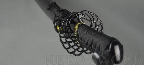 Miniatura 4 de Espada samurái Wakizashi hecha a mano, Katana de espiga completa, espada media, cuchillos japoneses hechos a mano listos para la batalla