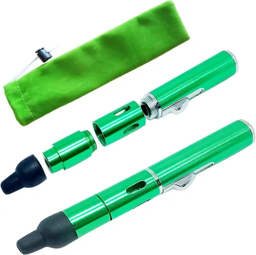 Encendedor de Antorcha de Butano, Fengfang Tubo Metálico Todo en Uno con Antorcha de Butano Integrada Desmontable Recargable Portátil (1 Paquete