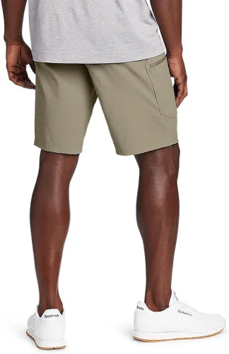 Miniatura 2 de Eddie Bauer Pantalones cortos Rainier para hombre Caqui Claro 30