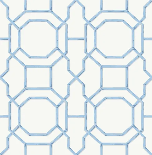 NuWallpaper Sapphire Sanya - Papel tapiz para despegar y pegar, papel tapiz extraíble, 20.5 pulgadas x 18 pies