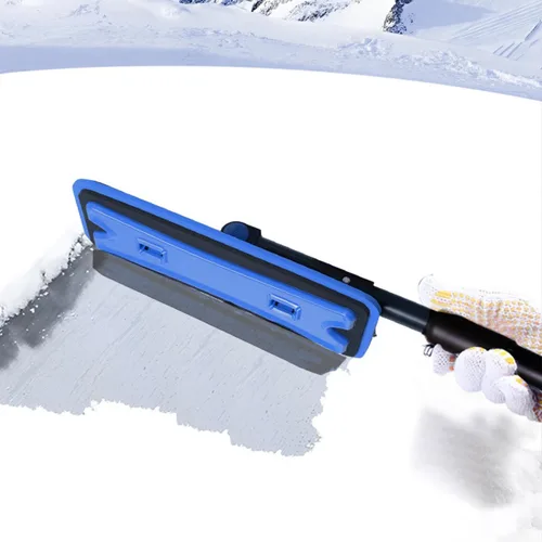Miniatura 5 de BELOMI - Cepillo de nieve para coche de 36 pulgadas, 3 en 1, extraíble y extensible, con raspador de hielo, cabezal de espuma ancha y agarre