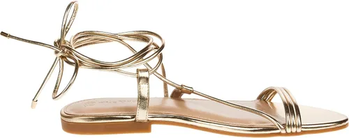 Miniatura 6 de The Drop Women's Samantha Flat Strappy Lace-up Sandal