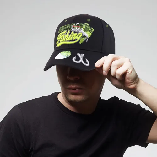 Miniatura 4 de Trendy Apparel Shop Gorra de béisbol ajustable bordada de pesca de caza