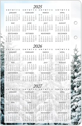 Miniatura 4 de FranklinCovey - Recambio de planificador de temporadas Una página por día encuadernado en anillo (clásico, enero 2026 - diciembre 2026)