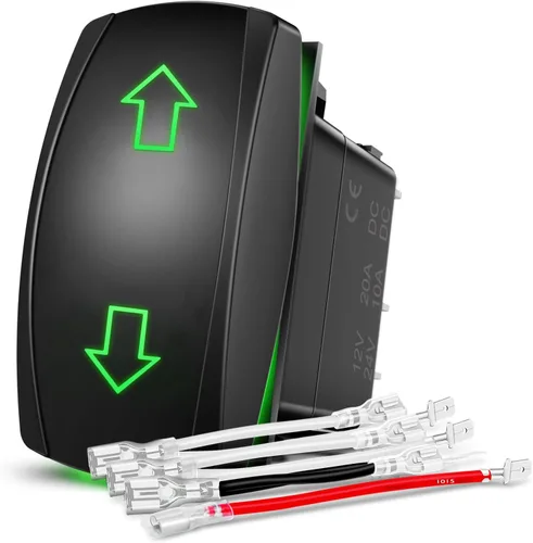 Miniatura 11 de Nilight Juego de cables de puente de interruptor basculante de 7 pines para interruptor basculante de encendido/apagado de 7 pines para automotriz