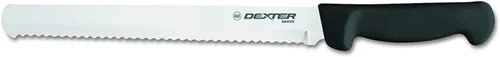 Miniatura 2 de Dexter-Russell Basics P94804B Rebanador Festoneado/Cuchillo para Pan de 10" con Mango de Polipropileno Negro