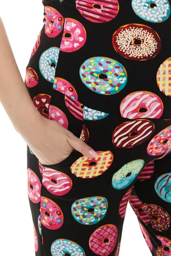 Miniatura 119 de Leggings Depot Pantalones de maternidad para mujer, sobre el vientre, pantalones deportivos casuales para descansar