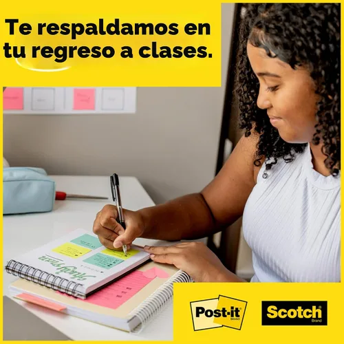 Miniatura 11 de Post-it Notas súper adhesivas, 15 blocs de notas adhesivas, varios tamaños, suministros de regreso a la escuela, productos de oficina, 2 veces más