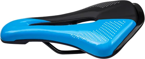 Miniatura 5 de Asiento de bicicleta Sillín de bicicleta para hombres y mujeres, asiento de bicicleta impermeable cómodo y suave cojín Azul