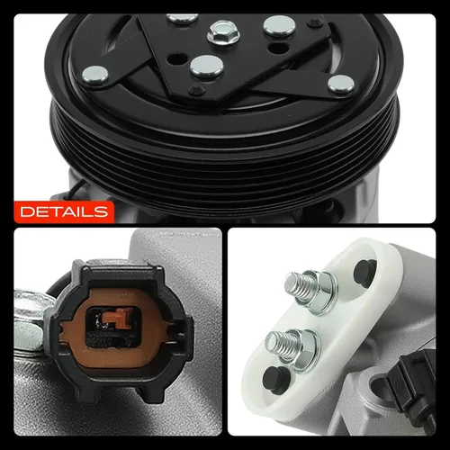 Miniatura 9 de A-Premium Compresor A/C con embrague compatible con Infiniti I30 3.0L 1999, Nissan Maxima 3.0L 1998-1999