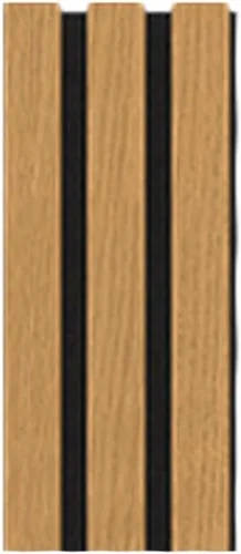 Miniatura 15 de IZODEKOR Paneles de pared acústicos de madera de 23.5 x 23.5 pulgadas (paquete de 2) – Paneles decorativos absorbentes de sonido para decoración