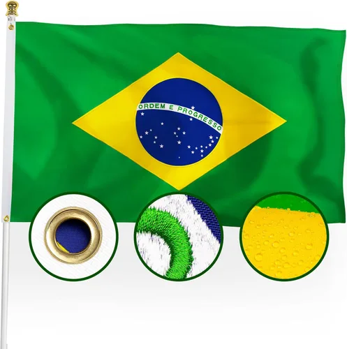 Miniatura 13 de XIFAN Bandera de El Salvador prémium de 3 x 5 pies para exteriores, bandera de país salvadoreño de nailon 210D de doble cara resistente, decoración